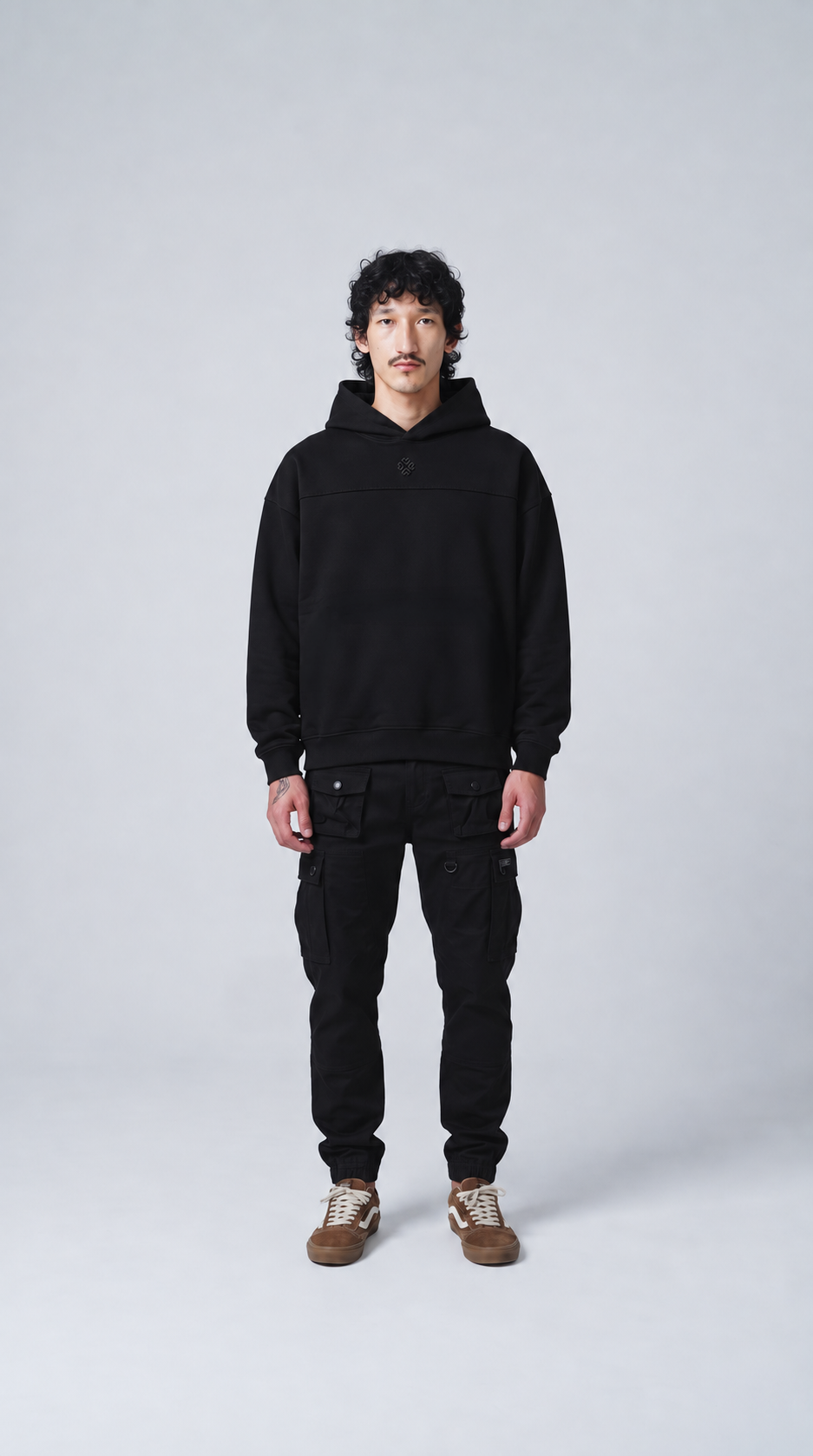 Black Bakano Hoodie