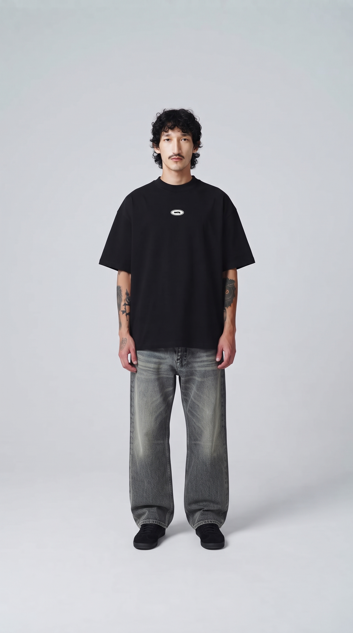 Black Little Italy T-shirt
